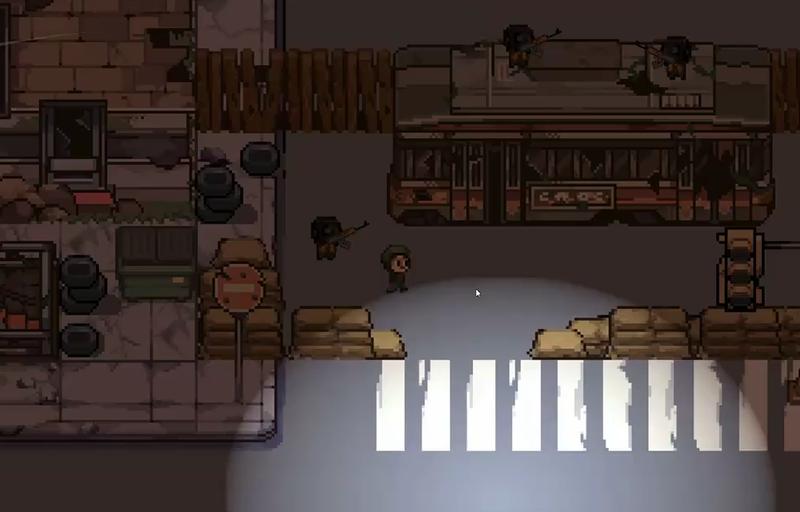 Atomborn - exploring ruined city streets