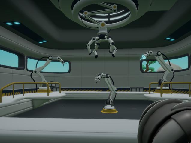 Void Space - ship robotics bay